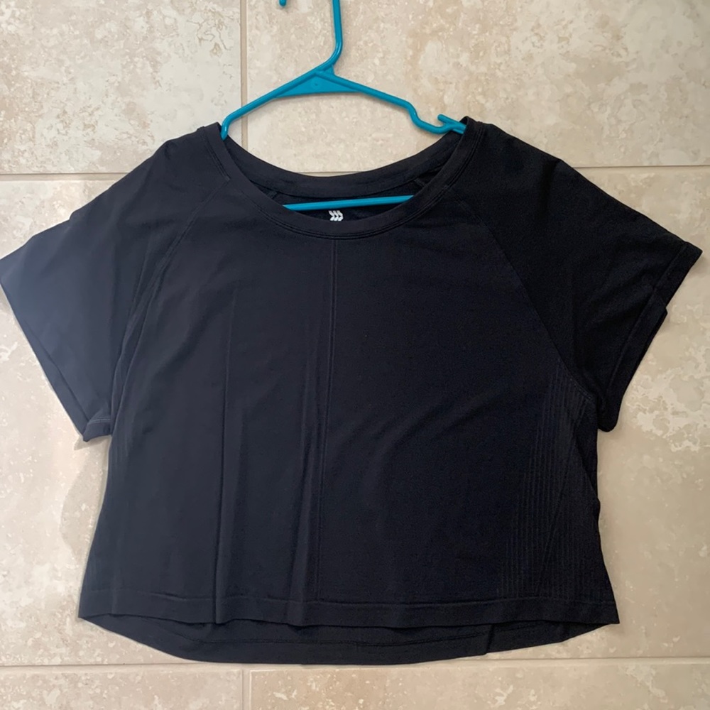 All in motion black T-shirt. Size medium. Worn once.